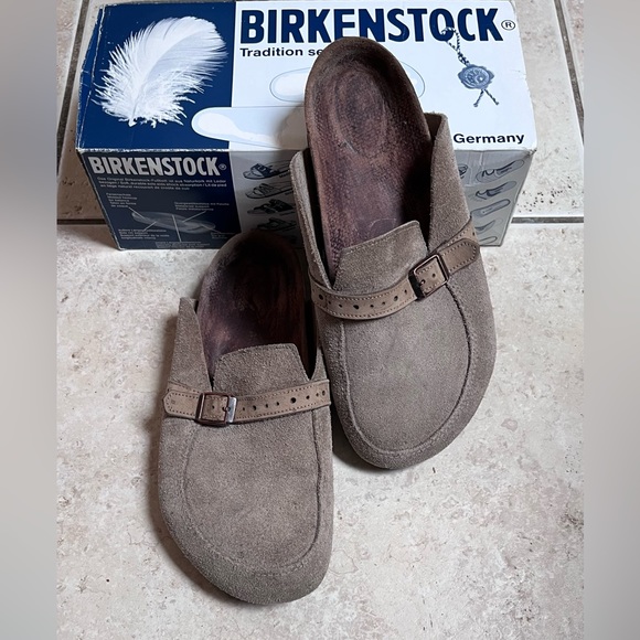 COPY - Birkenstock Eaton Suede Clog - Picture 7 of 15